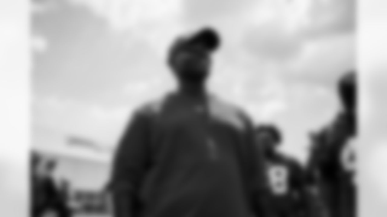 TAMPA, FL - May 14, 2022 - Head Coach Todd Bowles of the Tampa Bay Buccaneers during 2022 Rookie Mini Camp at AdventHealth Training Center. Photo By Tori Richman/Tampa Bay Buccaneers