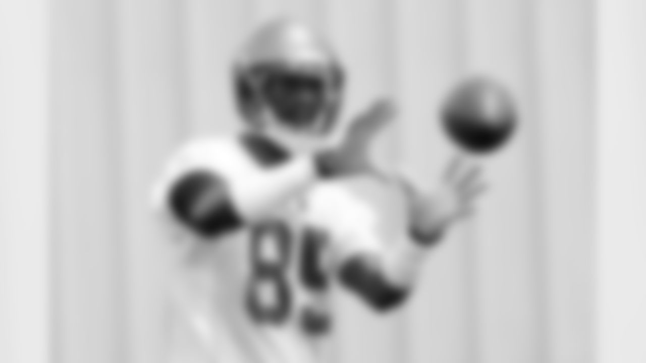 WR Maurice Stovall was a bit limited with a back injury but still got in some practice