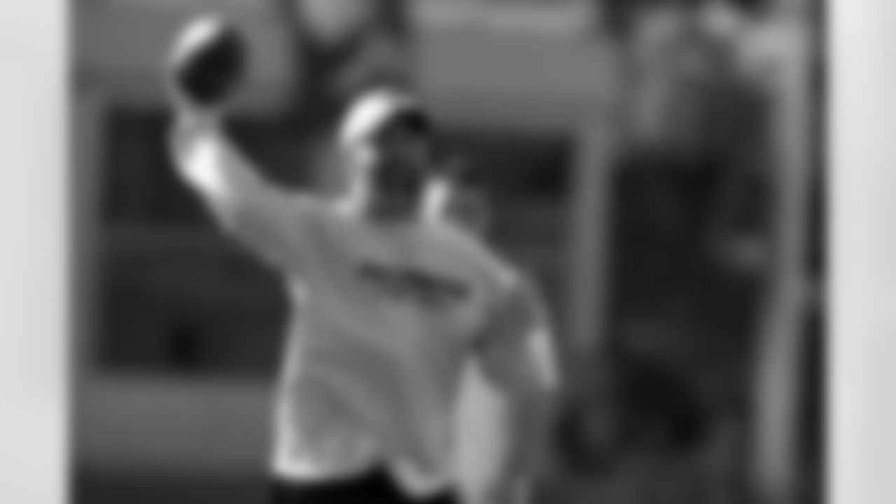 Rich Bisaccia keeps very busy at camp working with both the backs and the special teams