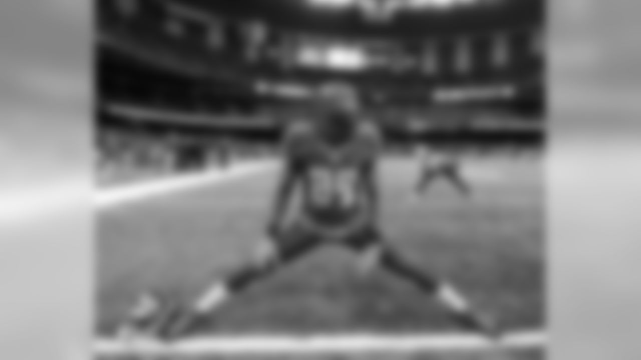 Wide Receiver Russell Shepard #89 of the Tampa Bay Buccaneers during the game against the New Orleans Saints at the Mercedes-Benz Superdome on October 5, 2014, in New Orleans, Louisiana. The Buccaneers lost 37-31. (photo by Matt May/Tampa Bay Buccaneers)