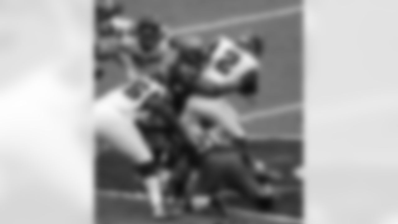 Gerald McCoy tallied 3 sacks in the game.