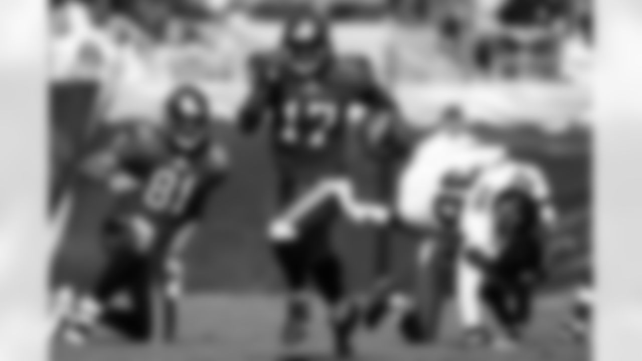 17 Micheal Spurlock returns the first kickoff for a touchdown in Buccaneers history in the first half