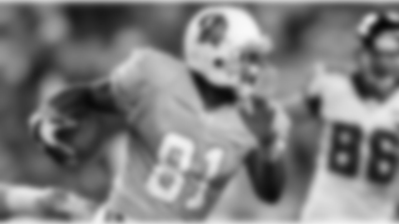 81 WR Michael Spurlock picks up some extra yards after the catch