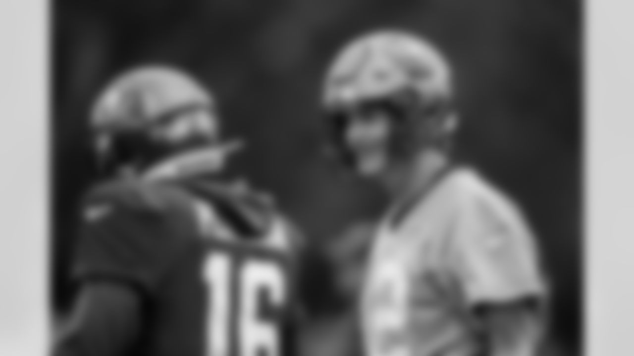 TAMPA, FL - November 09, 2022 - Quarterback Tom Brady #12 of the Tampa Bay Buccaneers during practice at AdventHealth Training Center. Photo By Tori Richman/Tampa Bay Buccaneers