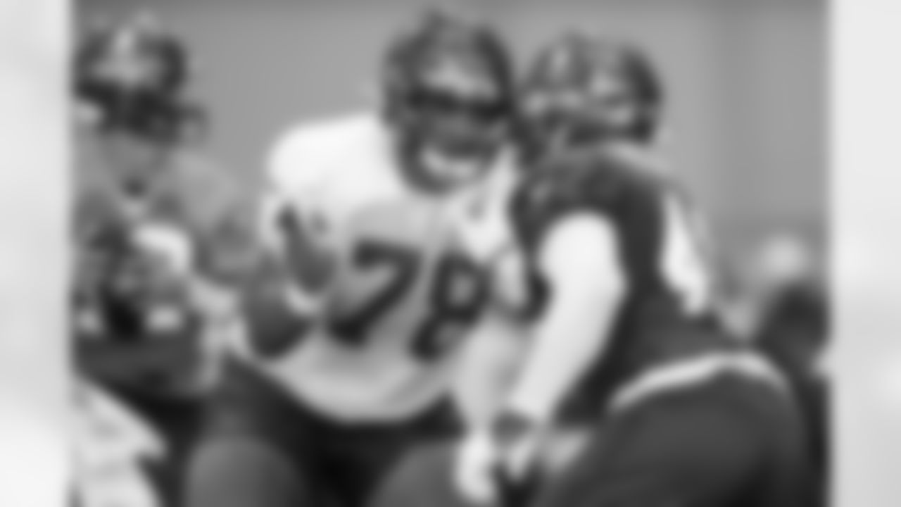 TAMPA, FL - SEPTEMBER 01, 2020 - Tackle Tristan Wirfs #78 of the Tampa Bay Buccaneers during day 25 of 2020 Training Camp practice at AdventHealth Training Center. Photo By Kyle Zedaker/Tampa Bay Buccaneers
