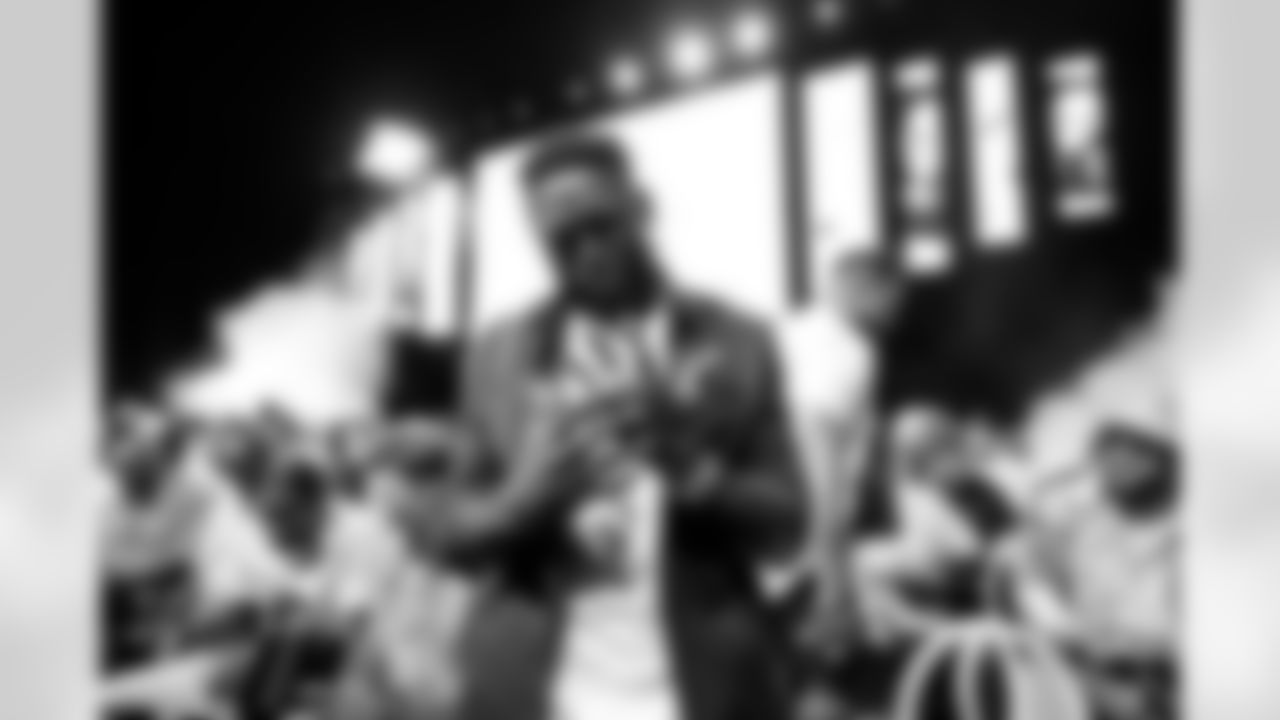 TAMPA, FL - July 22, 2021 - Wide Receiver Chris Godwin #14 of the Tampa Bay Buccaneers during the Super Bowl LV Ring Ceremony at MidFlorida Amphitheater. Photo By Matt May/Tampa Bay Buccaneers