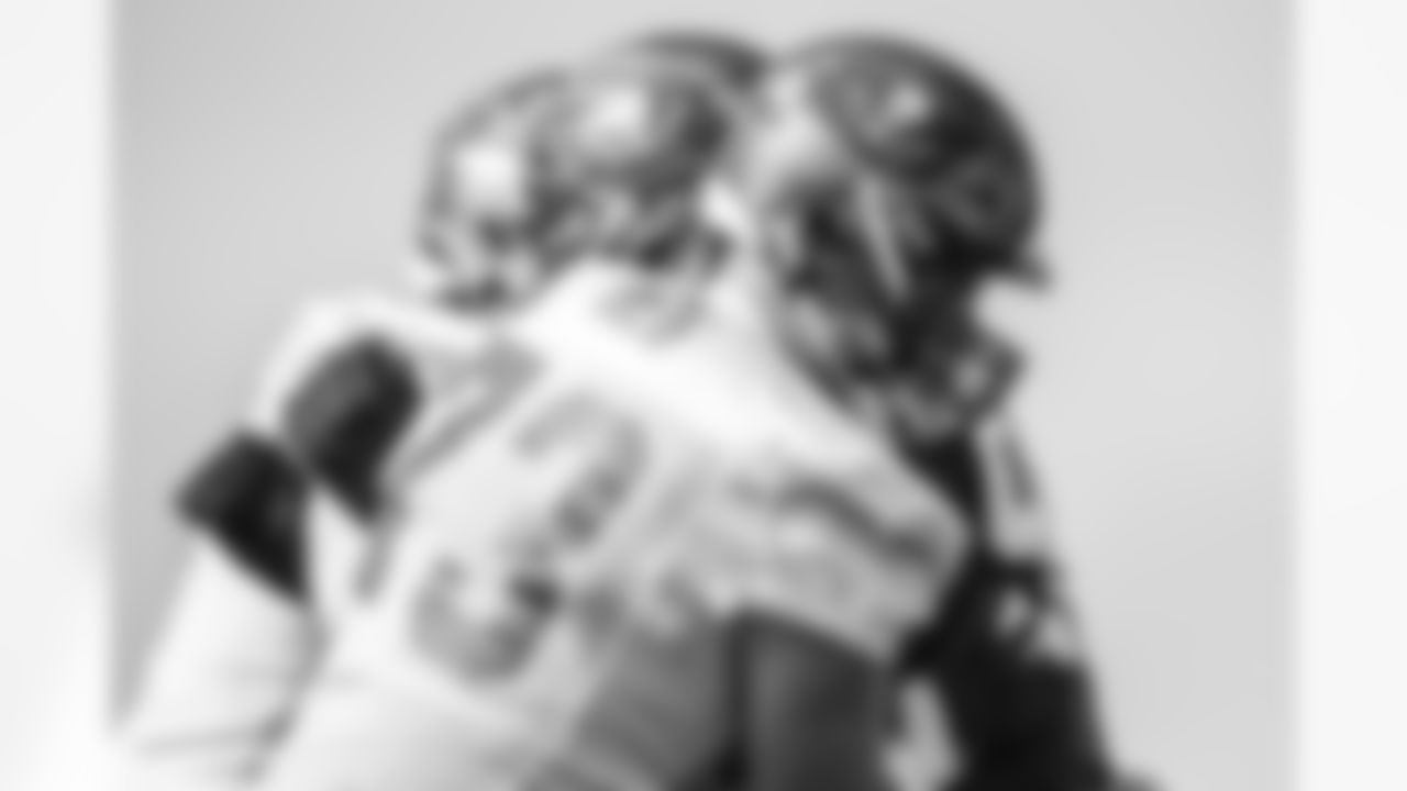 TAMPA, FL - DECEMBER 24, 2020 - Tackle Joe Haeg #73 of the Tampa Bay Buccaneers during practice at AdventHealth Training Center. Photo By Kyle Zedaker/Tampa Bay Buccaneers