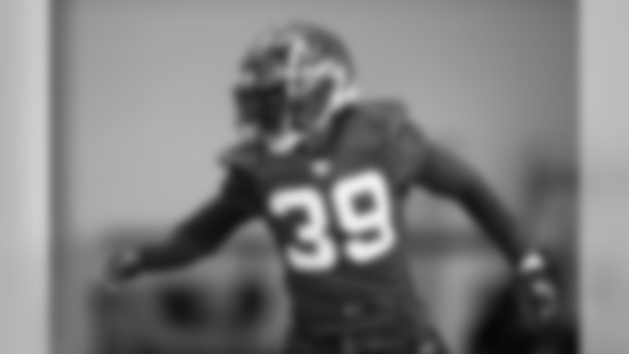 TAMPA, FL - AUGUST 19, 2020 - Cornerback Parnell Motley #39 of the Tampa Bay Buccaneers during day 14 of 2020 Training Camp practice at AdventHealth Training Center. Photo By Kyle Zedaker/Tampa Bay Buccaneers