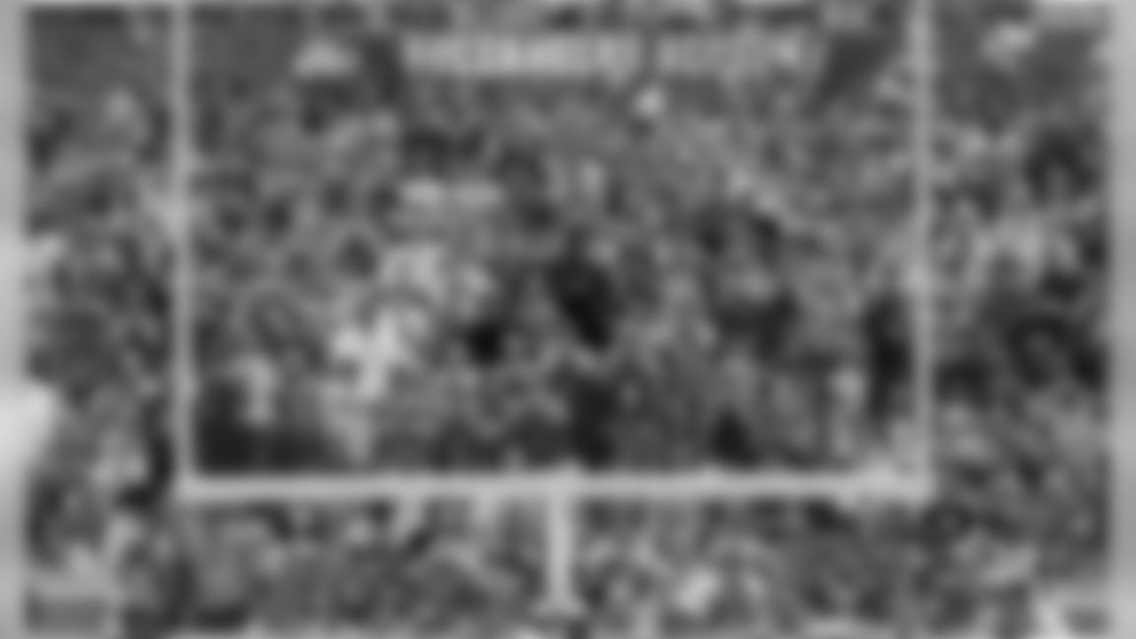 Bucs Fans Cheering During Game