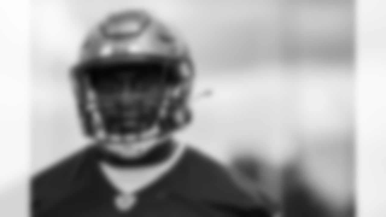 TAMPA, FL - JUNE 02, 2021 - Defensive Lineman Kobe Smith #71 of the Tampa Bay Buccaneers during day 5 of OTA's at AdventHealth Training Center. Photo By Tori Richman/Tampa Bay Buccaneers