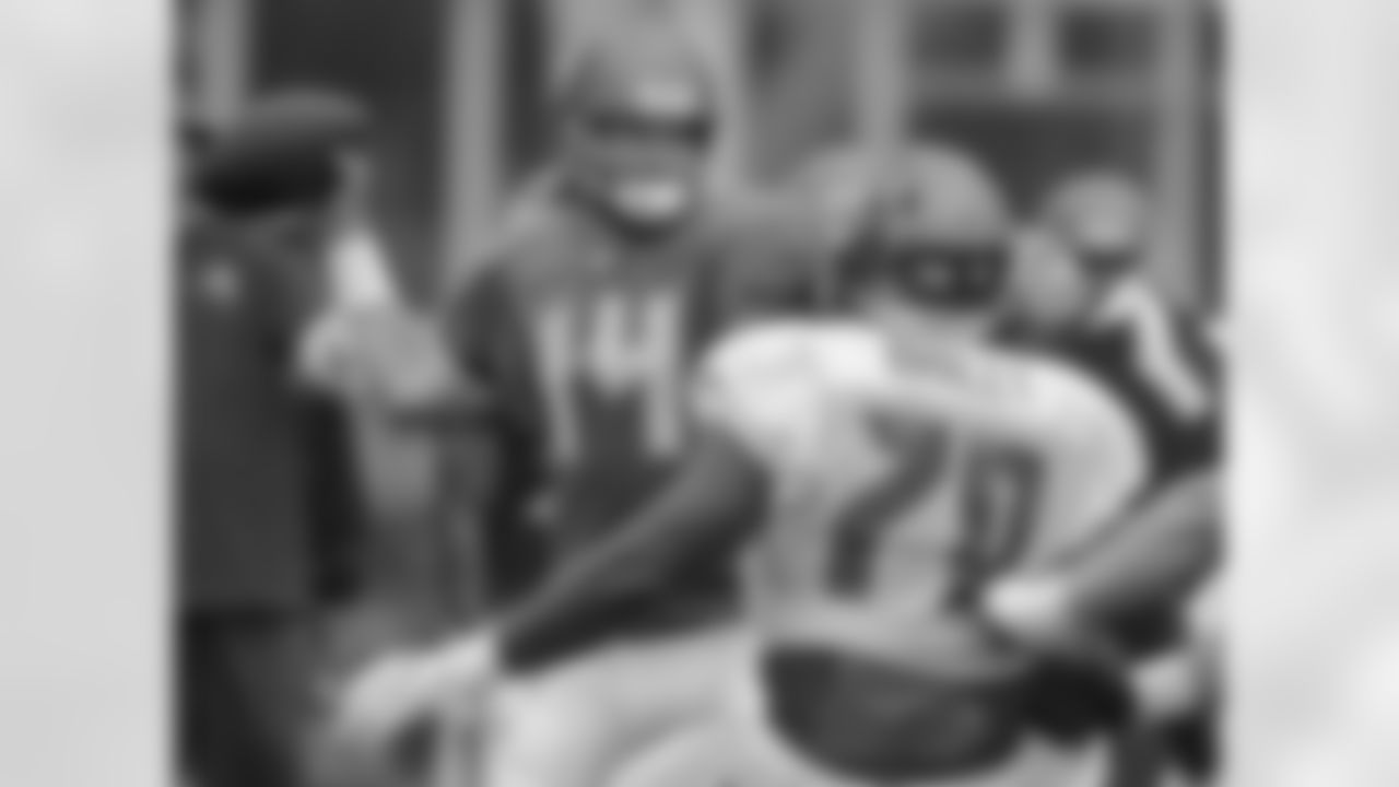 QB Ryan Fitzpatrick and DE Sterling Bailey