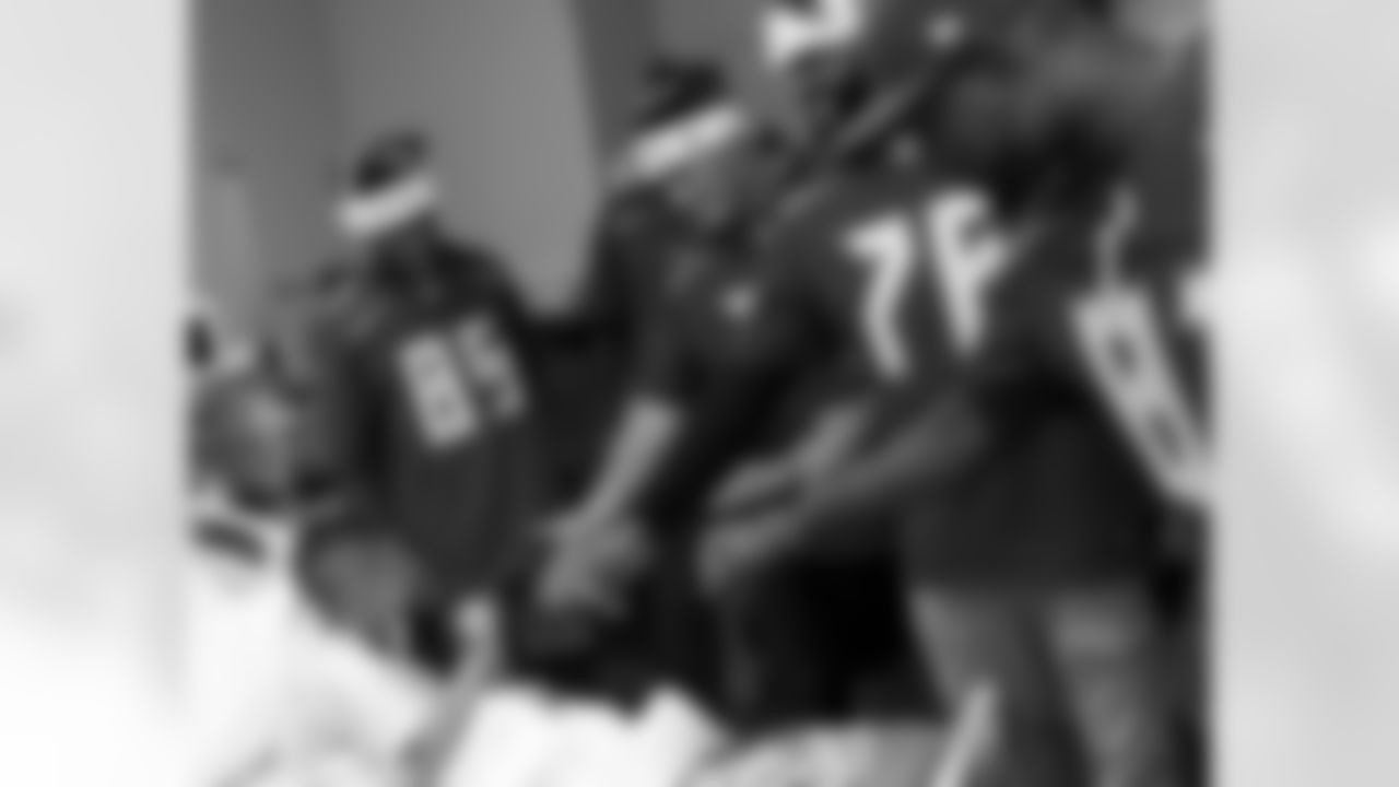 WR Evan Spencer, G Ali Marpet and OT Donovan Smith