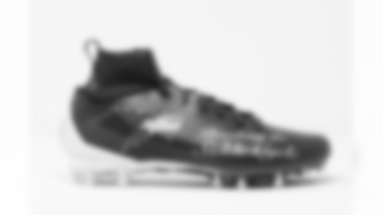 TAMPA, FL - DECEMBER 02, 2020 - Wide Receiver John Franklin #5 of the Tampa Bay Buccaneers' cleats for My Cause My Cleats. Photo By Kyle Zedaker/Tampa Bay Buccaneers