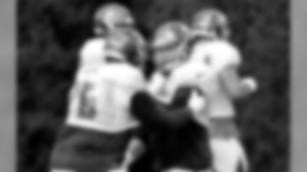 76 OT Donovan Smith and #66 OT Leonard Wester