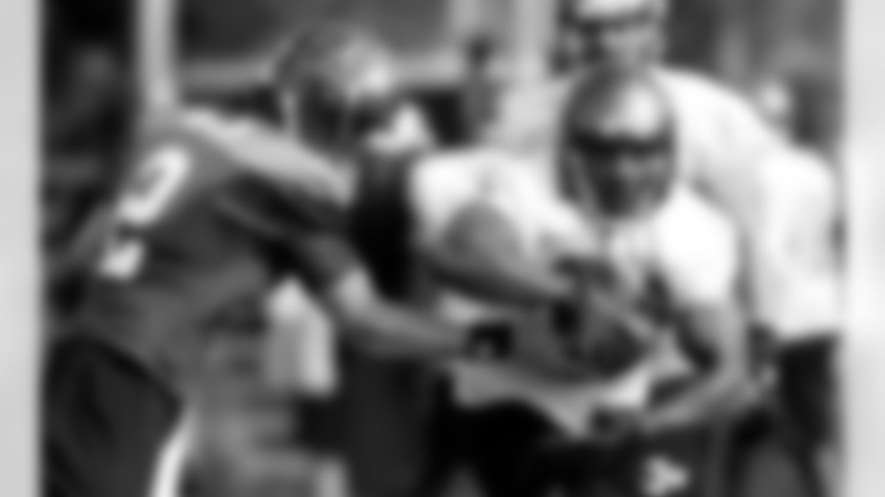 Greg Schiano gave a bit of a hint to that answer on Monday when he discussed the importance of versatility in that role. Schiano said that, unless a team happens to have a real strong 1-2 punch of pure runners at the tailback position, the backup(s) need to be able to contribute in a variety of ways, including lead blocking, pass receiving, pass blocking and, yes, toting the rock. If the #2 behind Doug Martin is Peyton Hillis, Brian Leonard or perhaps even Mike James, fullback is likely to be part of the job description. Michael Smith could help himself on the RB depth chart if he can return kickoffs.