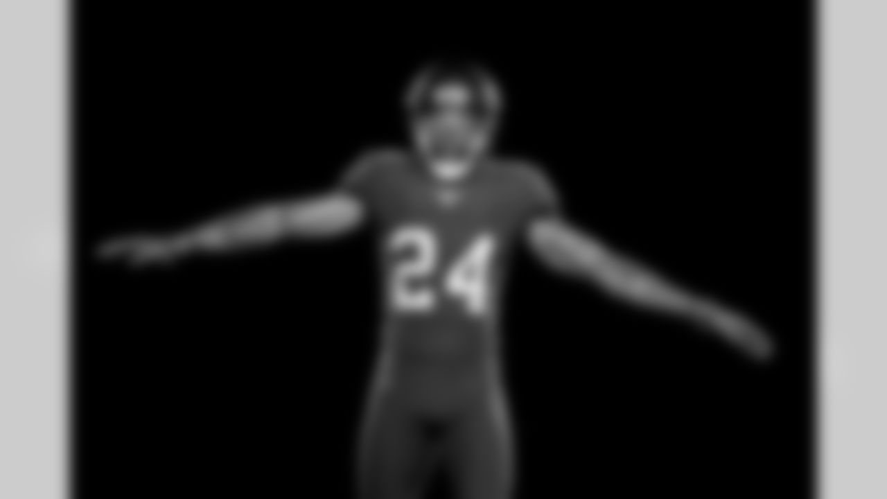 TAMPA, FL - June 06, 2021 - Cornerback Carlton Davis #24 of the Tampa Bay Buccaneers during 2021 Asset Shoot. Photo By Kyle Zedaker/Tampa Bay Buccaneers