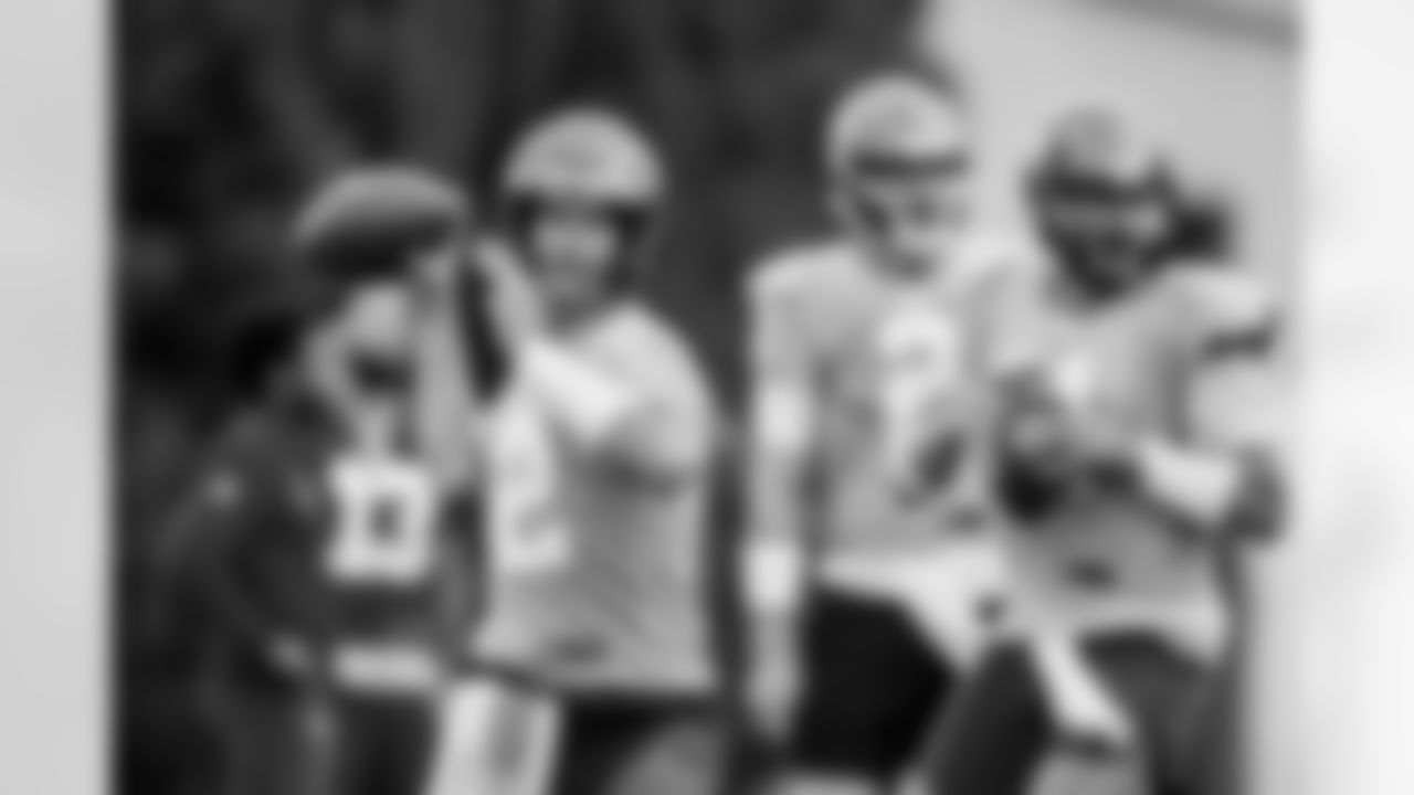 TAMPA, FL - November 09, 2022 - Quarterback Tom Brady #12 of the Tampa Bay Buccaneers during practice at AdventHealth Training Center. Photo By Tori Richman/Tampa Bay Buccaneers
