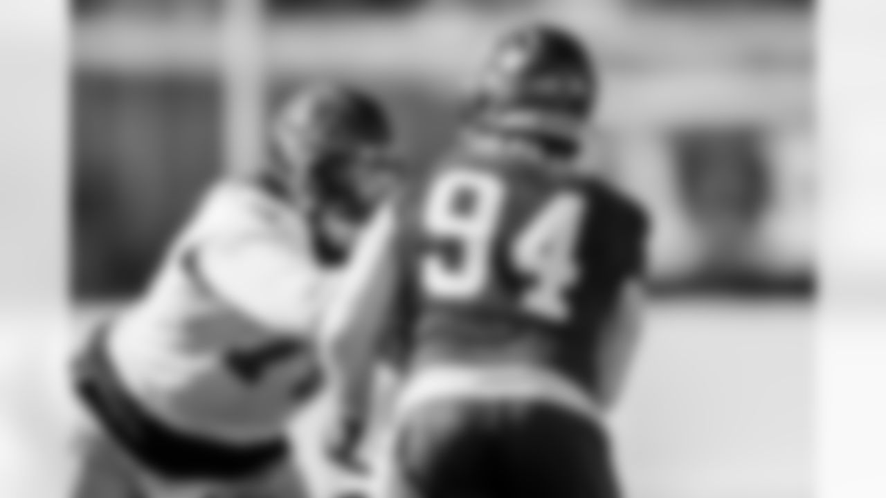 TAMPA, FL - DECEMBER 24, 2021 - Tackle Tristan Wirfs #78 of the Tampa Bay Buccaneers during practice at AdventHealth Training Center. Photo By Tori Richman/Tampa Bay Buccaneers