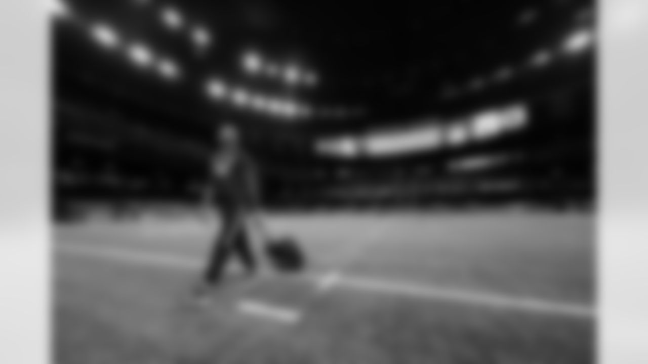 Cornerback Carlton Davis arrives for Bucs vs. Saints, Week One