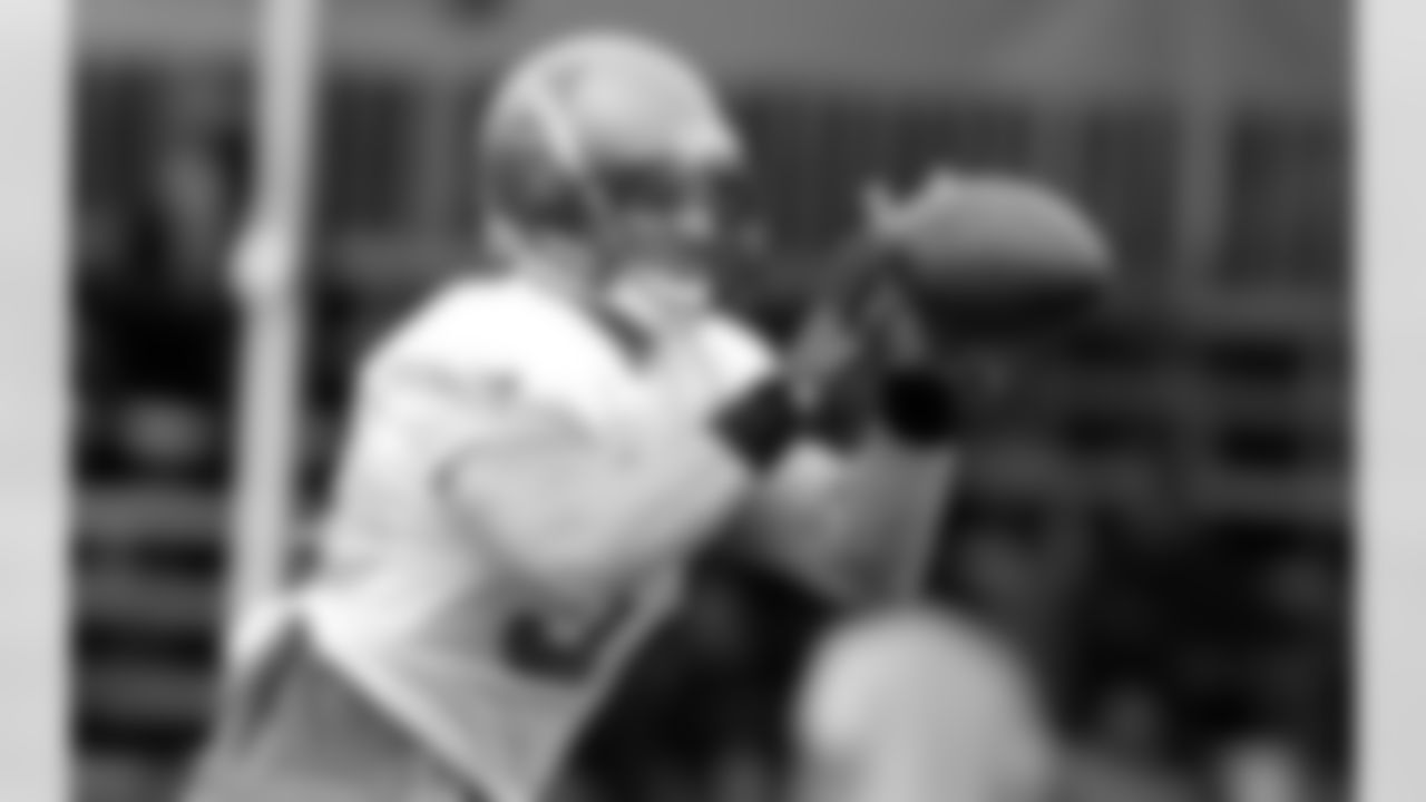 Speaking of Buccaneer running backs, there's a new one in town and he might be the most imposing Buc back since a certain #40, with the possible exception of LeGarrette Blount. Hillis reportedly set a blistering pace in Wednesday's conditioning test – a set of 16 110-yard sprints – and even without the pads he stood out in the Bucs' backfield on Thursday. Hillis later said he is perfectly fine with a complementary role and willing to take on any duties, including fullback and short-yardage situations.