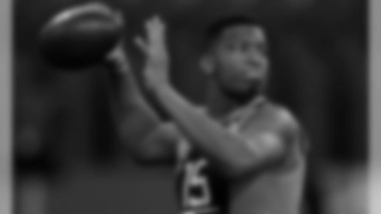 Winston takes the field for the NFL Scouting combine. He is particularly impressive, drawing positive reviews from the media. Coaches seem impressed with him in the meeting room, in addition to on the field. "I believe I accomplished what I needed to," Winston says. "I just came here trying to be real, be as genuine as possible."