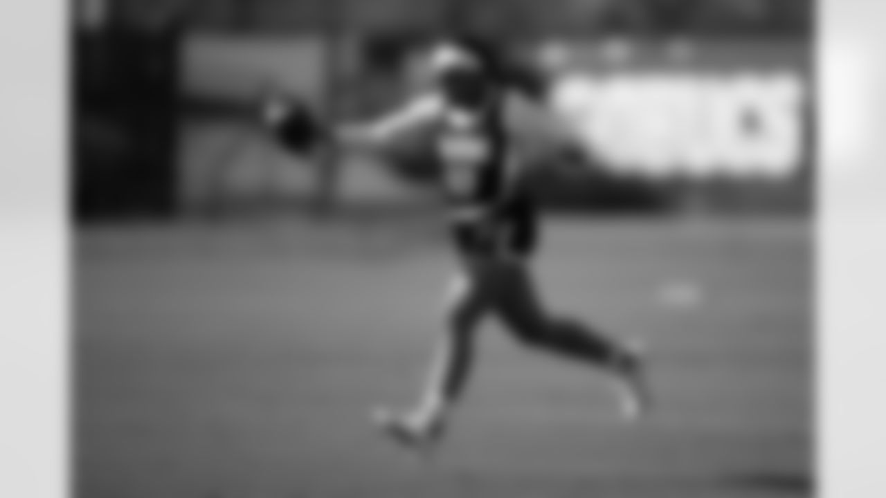 TAMPA, FL - FEBRUARY 27, 2020 - Athletes compete on Day 2 of the 2020 Girls Flag Football Preseason Classic at AdventHealth Training Center. Photo By Kyle Zedaker/Tampa Bay Buccaneers
