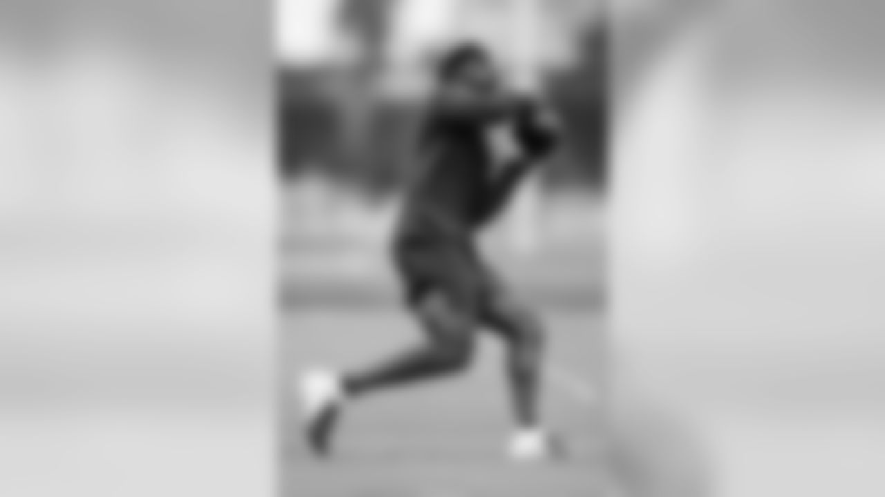 TAMPA, FL - JULY 29, 2020 - Wide Receiver Cyril Grayson #15 of the Tampa Bay Buccaneers during Day 1 of QB School prior to 2020 Training Camp at AdventHealth Training Center. Photo By Kyle Zedaker/Tampa Bay Buccaneers