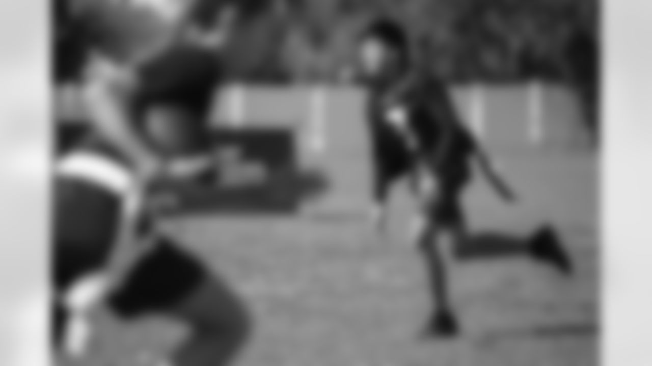 TAMPA, FL - JANUARY 15, 2019 - Jr. Bucs Middle School Flag Football Program in Tampa, FL. Photo By Kyle Zedaker/Tampa Bay Buccaneers