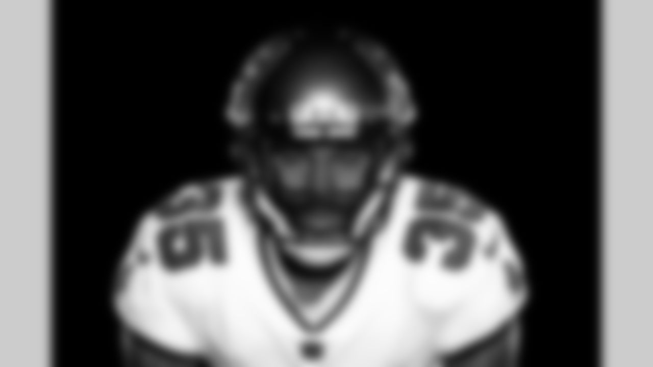 TAMPA, FL - June 07, 2021 - Cornerback Jamel Dean #35 of the Tampa Bay Buccaneers during 2021 Asset Shoot. Photo By Kyle Zedaker/Tampa Bay Buccaneers