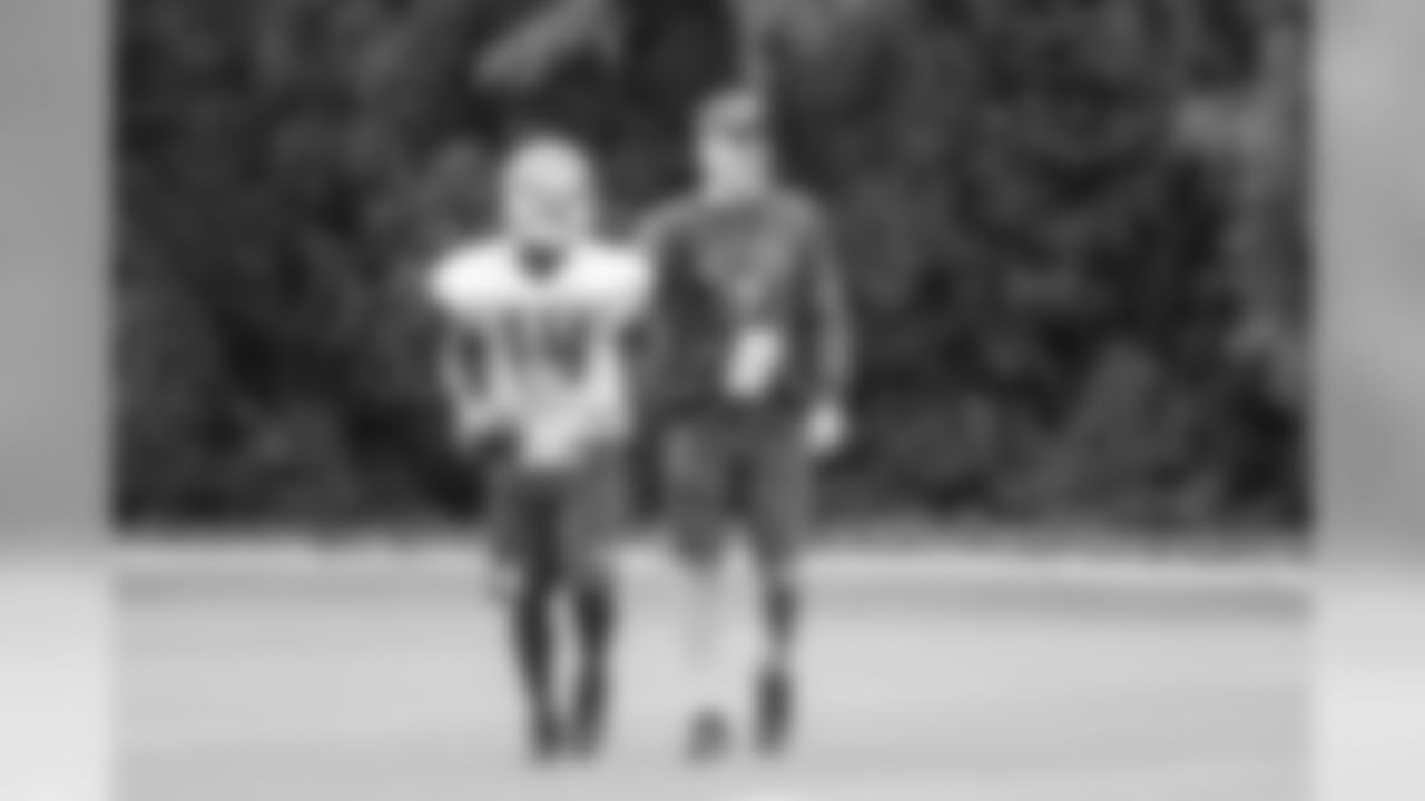 14 WR Kendrick Ings and Head Coach Dirk Koetter