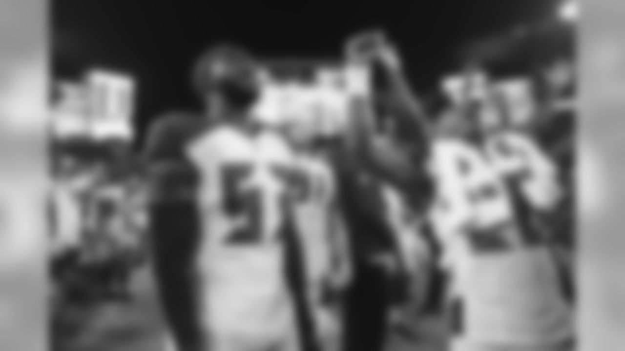 OLB Demone Harris, No. 53 & CB Vernon Hargreaves III, No. 28