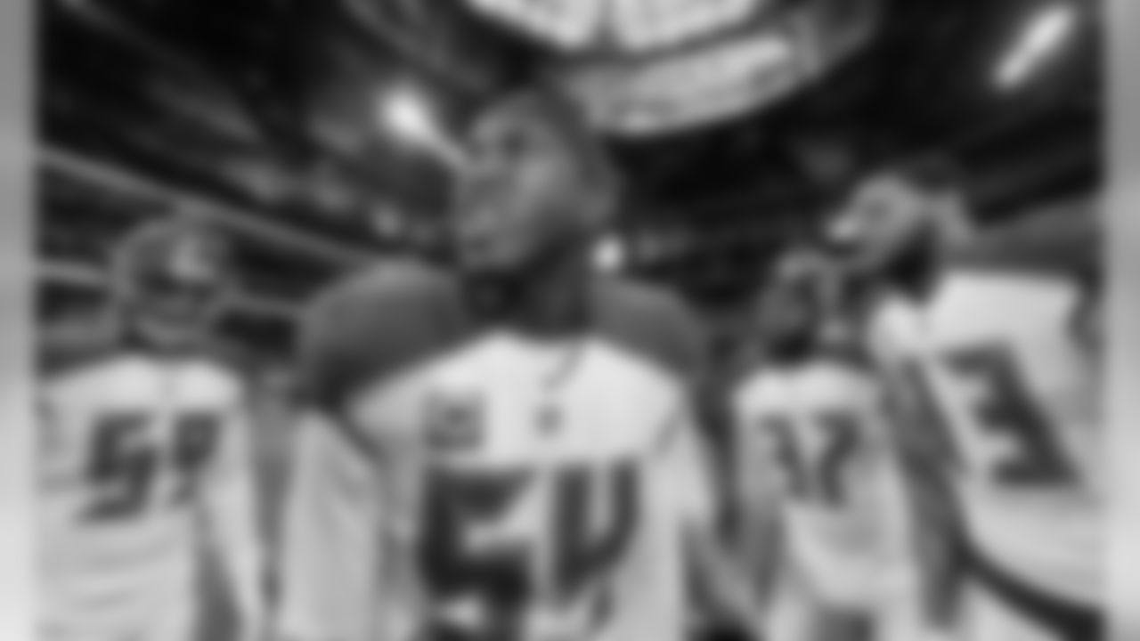 LB Devante Bond, LB Lavonte David, S Keith Tandy and WR Mike Evans