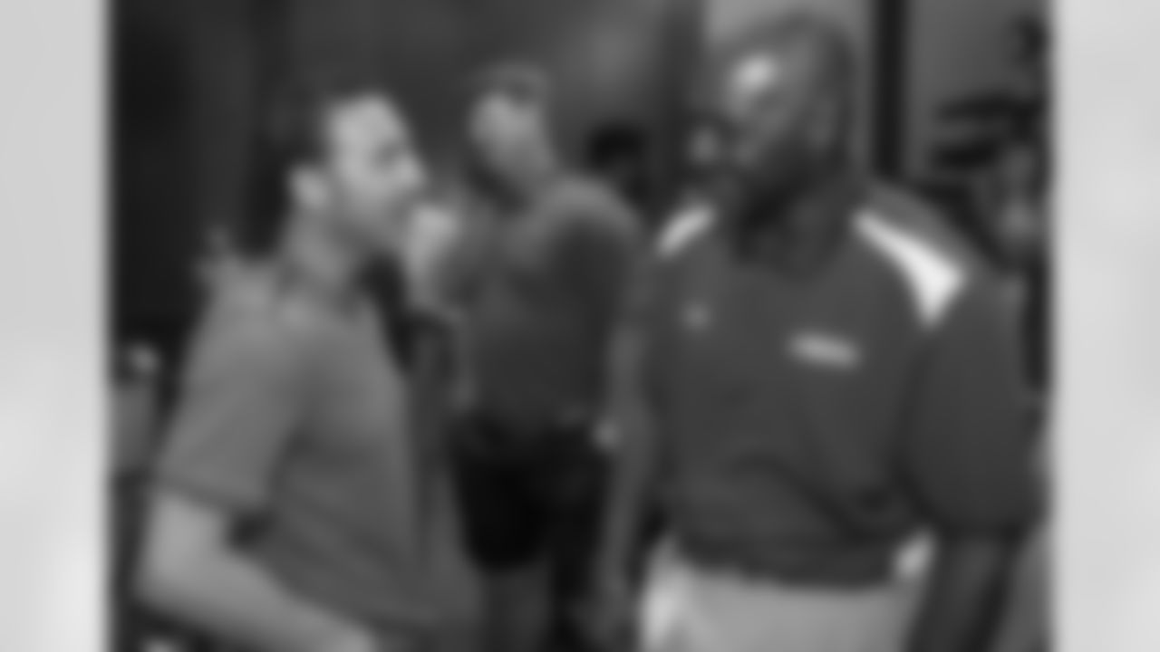 Martin Gramatica with Derrick Brooks