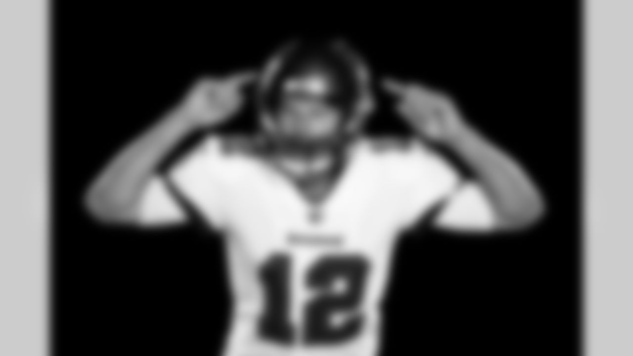 TAMPA, FL - June 07, 2021 - Quarterback Tom Brady #12 of the Tampa Bay Buccaneers during 2021 Asset Shoot. Photo By Kyle Zedaker/Tampa Bay Buccaneers