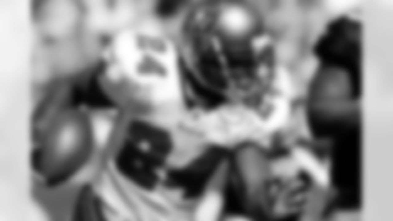 24 RB Cadillac Williams had 63 yards receiving in the game