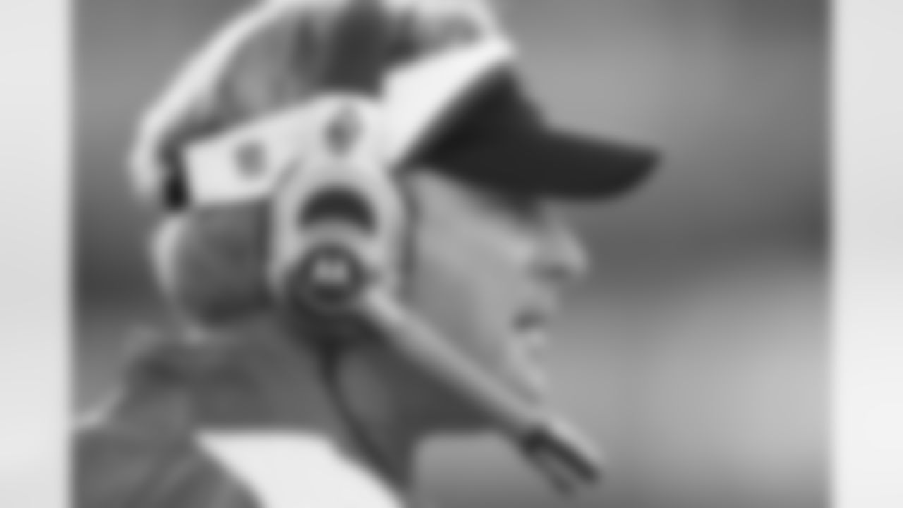 Gruden pictured on the sidelines.