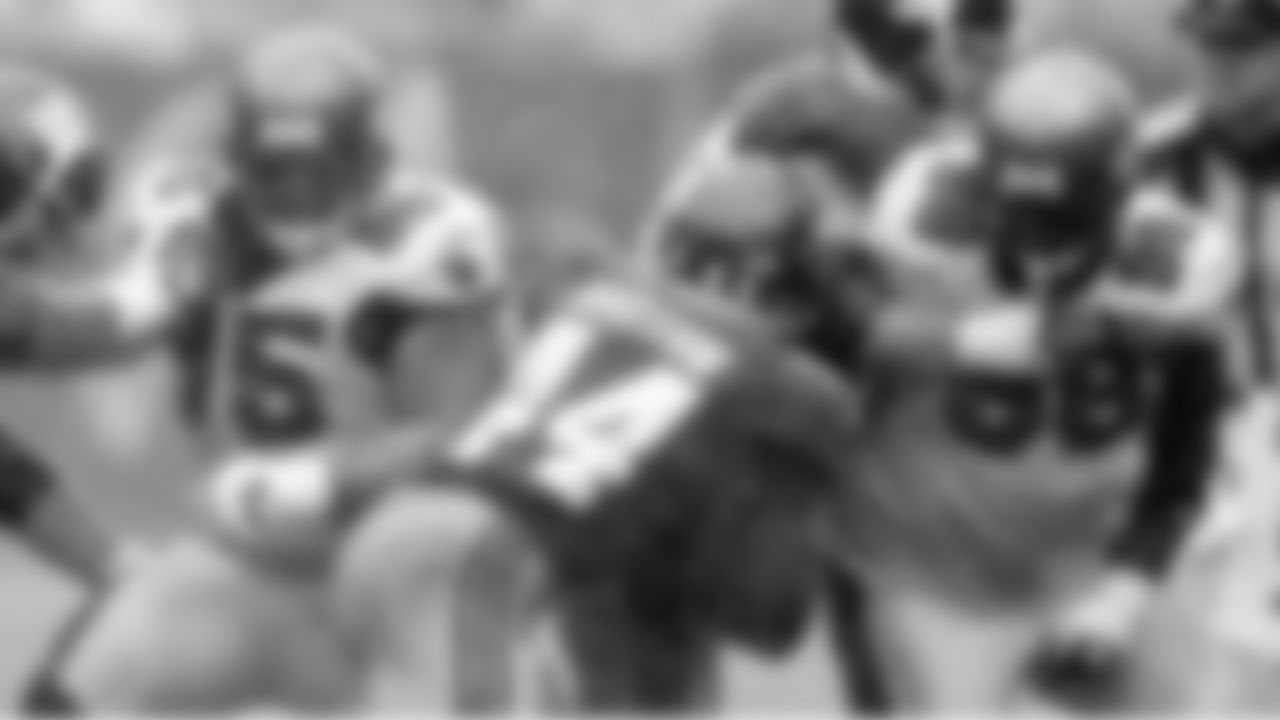 95 DT Chris Hovan along with other players saw that rain was a factor in part of the game