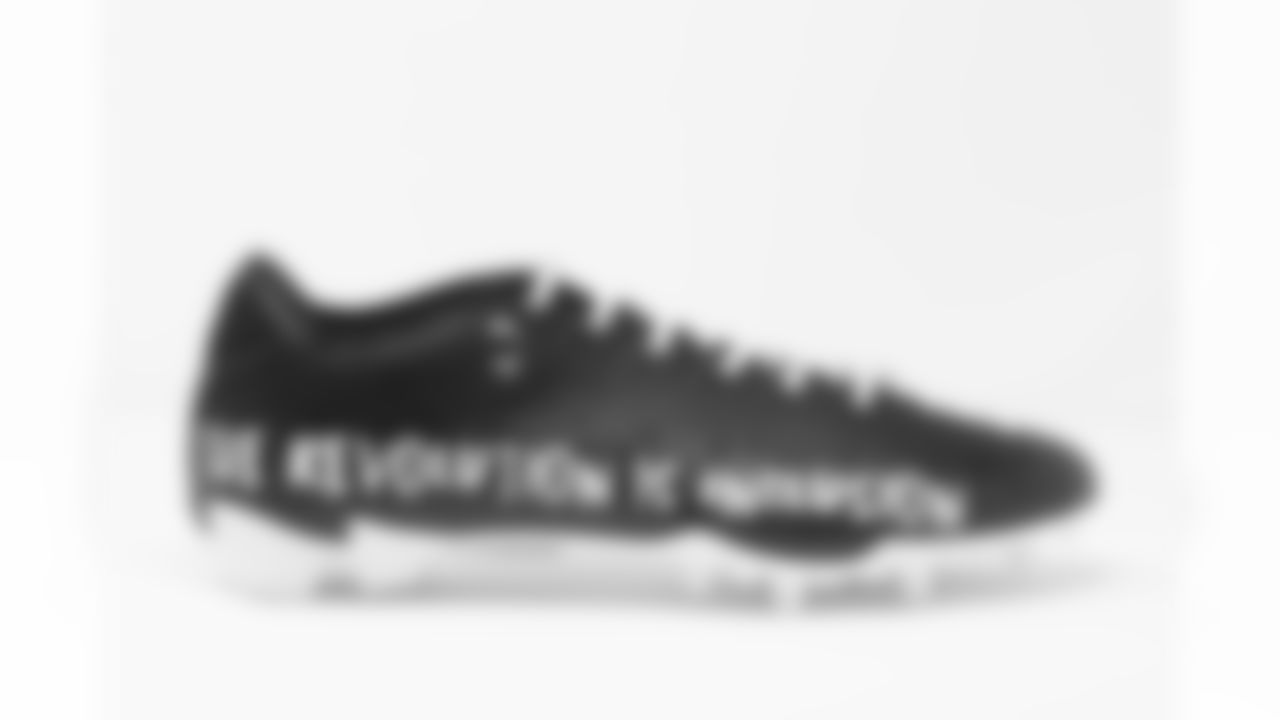 TAMPA, FL - DECEMBER 07, 2020 - Tight End Cameron Brate #84 of the Tampa Bay Buccaneers' cleats for My Cause My Cleats. Photo By Kyle Zedaker/Tampa Bay Buccaneers