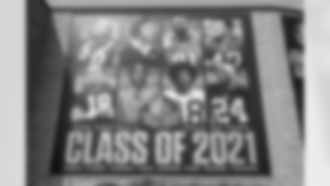 CANTON, OH - AUGUST 08, 2021 - The Pro Football Hall of Fame ahead of John Lynch's Enshrinement into the 2021 Class. Photo By Tori Richman/Tampa Bay Buccaneers