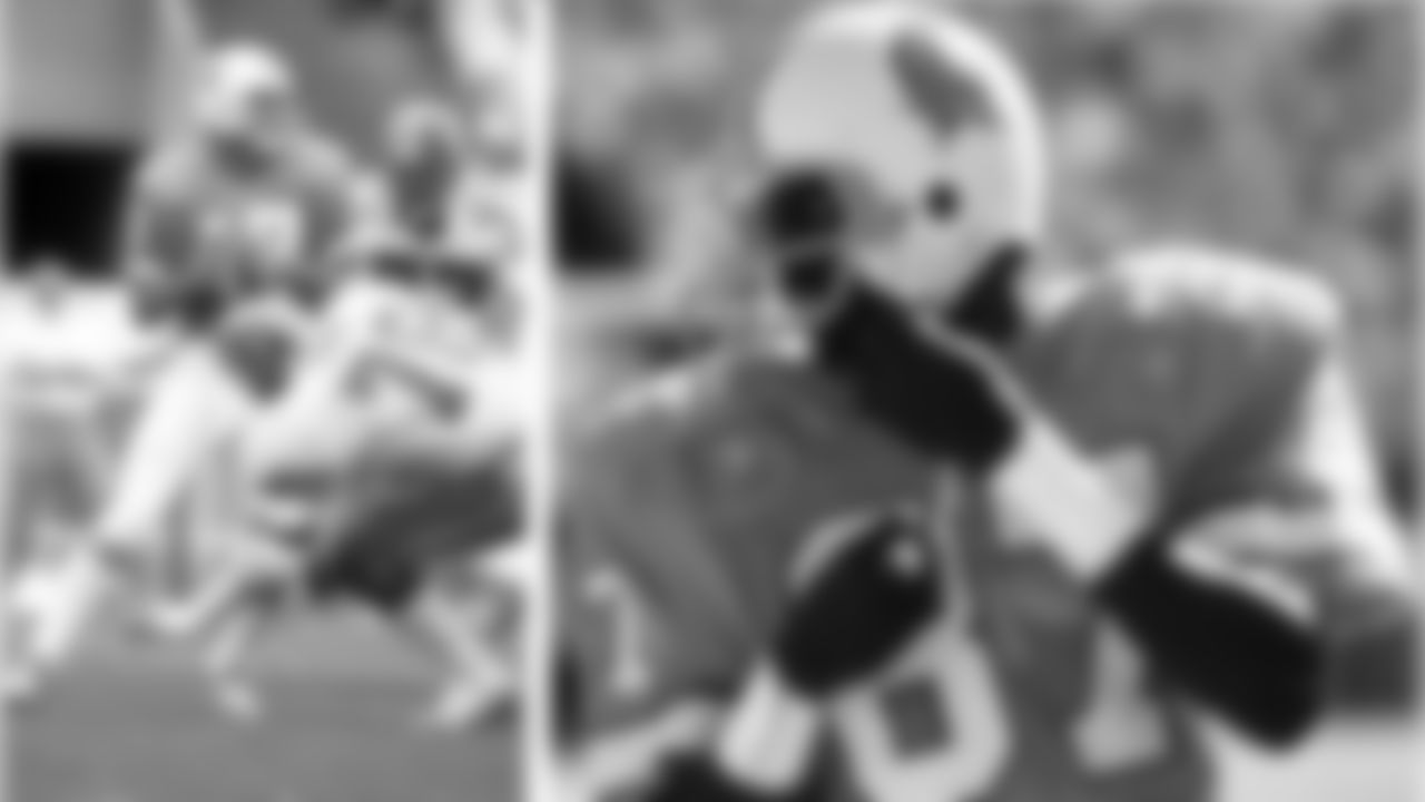 QB Steve DeBerg throws for 333 yards and 5 TDs with a 129.0 passer rating while WR Gerald Carter hauls in 6 passes for 60 yards and 2 TDs in a win over Atlanta.