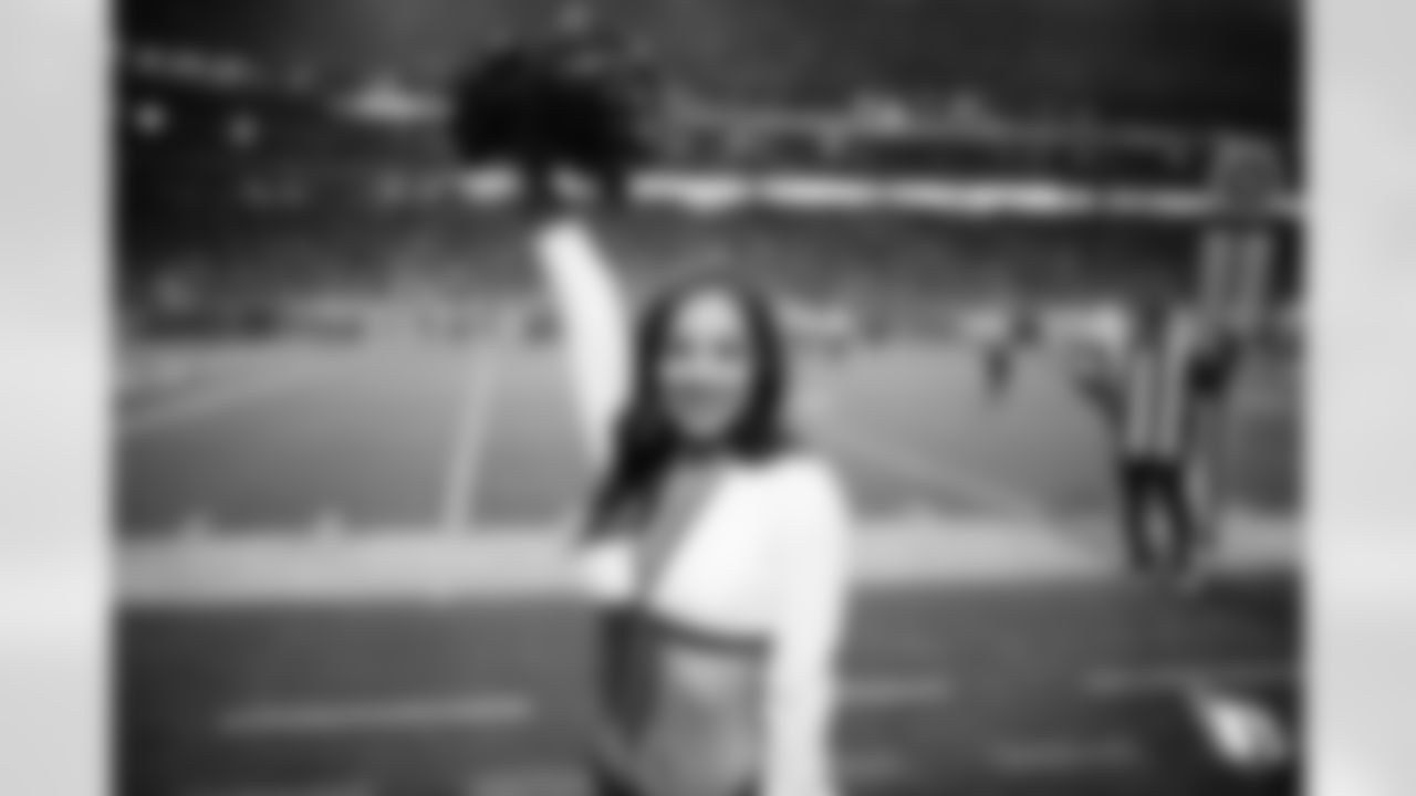 The Arizona Cardinals Cheerleaders during the game against the New England Patriots on Monday, Dec. 12, 2022 in Glendale, AZ.