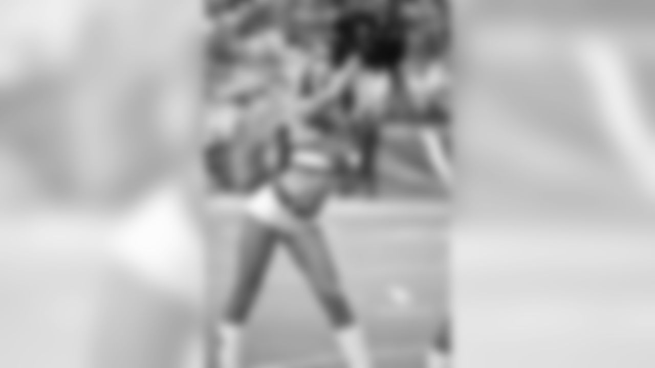 Images of Cardinals cheerleader Alexis from the 2018 season