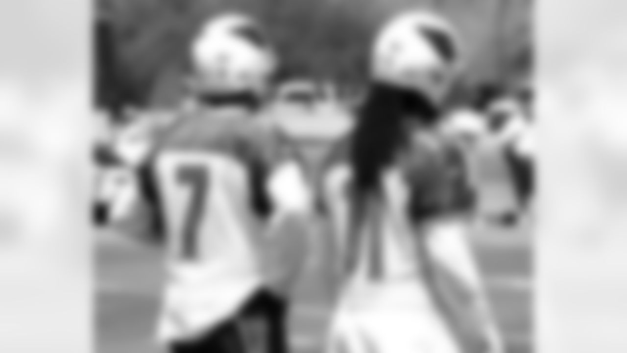 Matt Leinart and Larry Fitzgerald