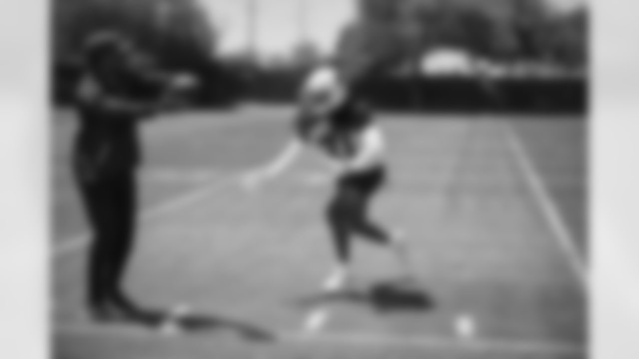 Arizona Cardinals safety Andre Chachere (31) during Week 1 of the OTA offseason program at the Dignity Health Training Facility on Monday, May 22, 2023 in Tempe, AZ.