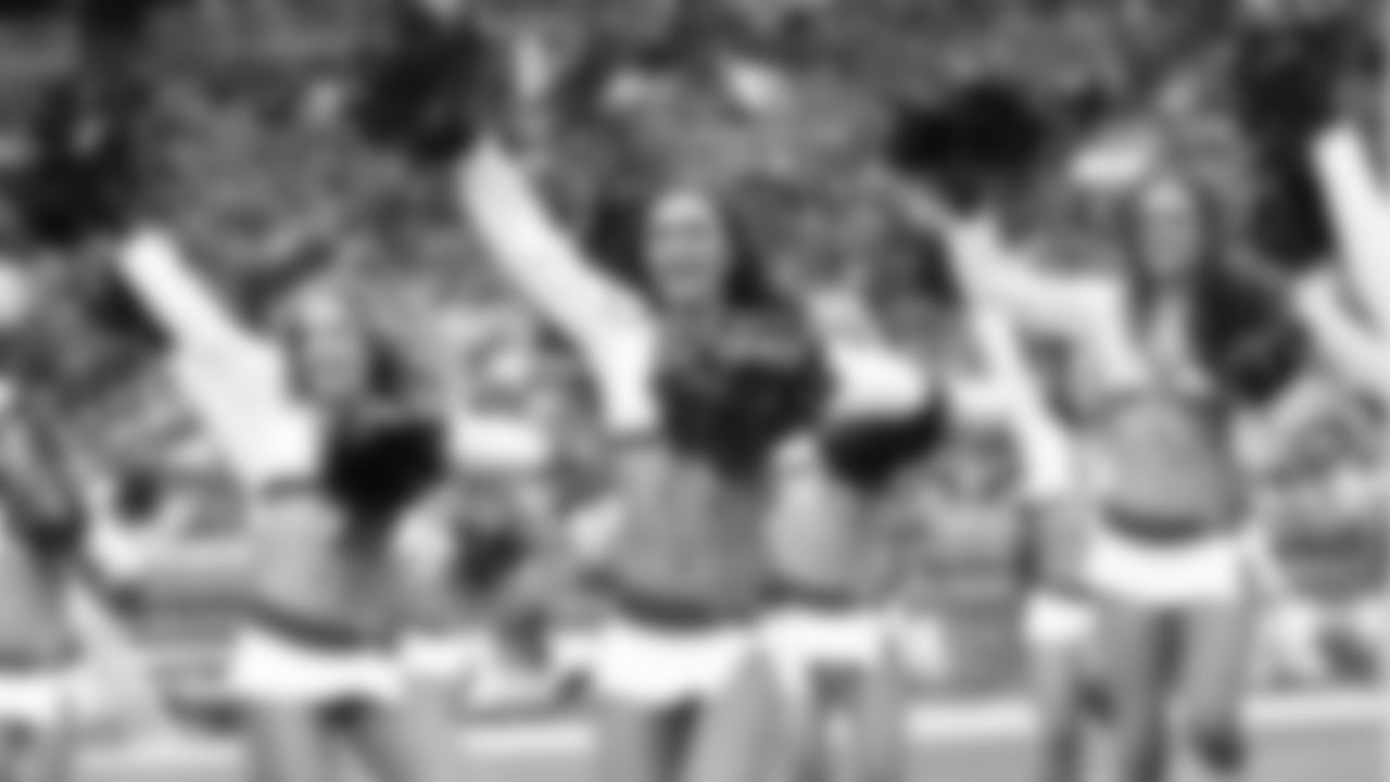 Images of Cardinals cheerleader Karli from the 2018 season