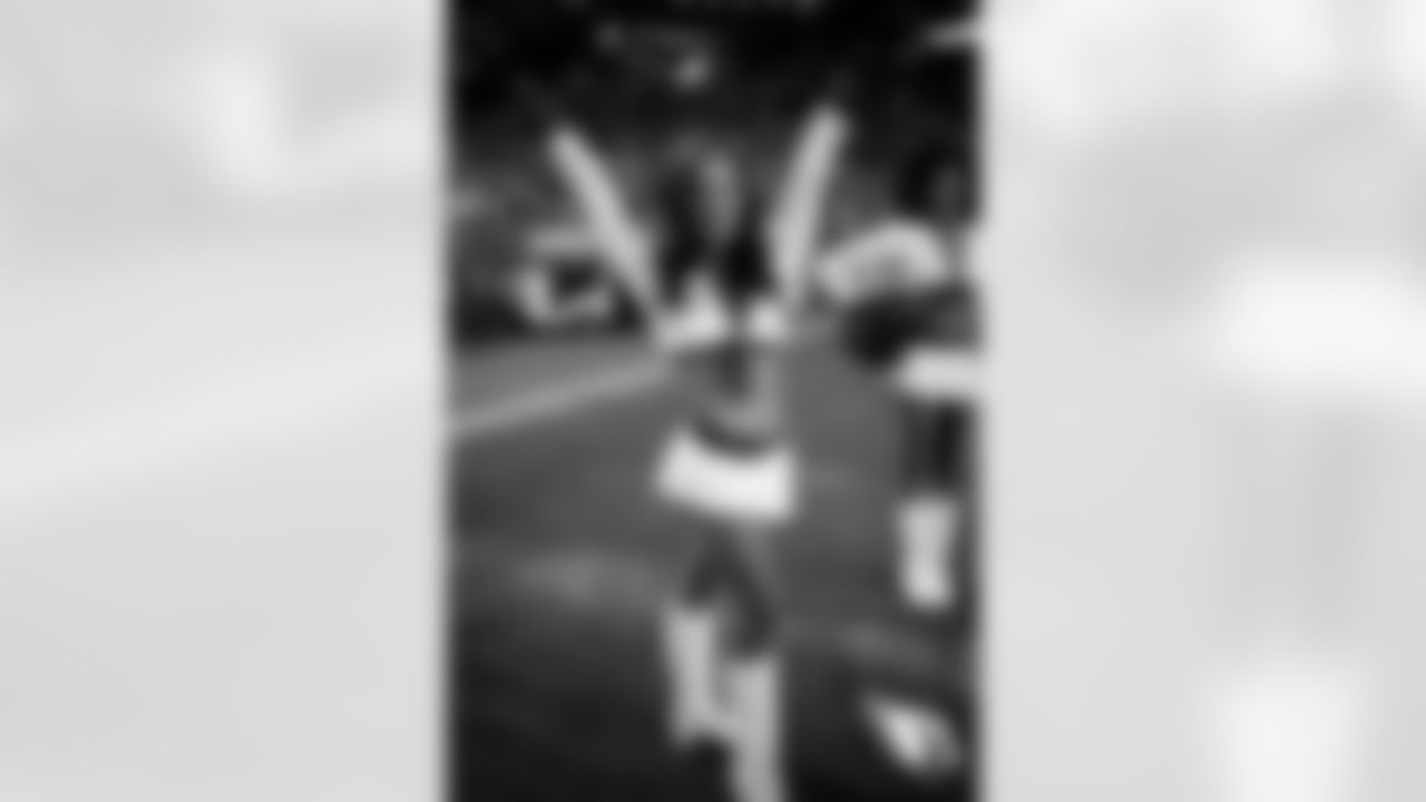 The Arizona Cardinals Cheerleaders during the game against the New England Patriots on Monday, Dec. 12, 2022 in Glendale, AZ.