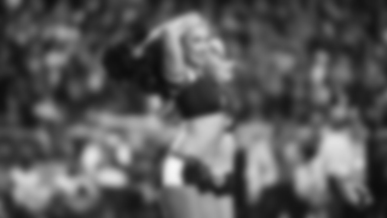 Images of Cardinals cheerleader Savannah during the 2019 season