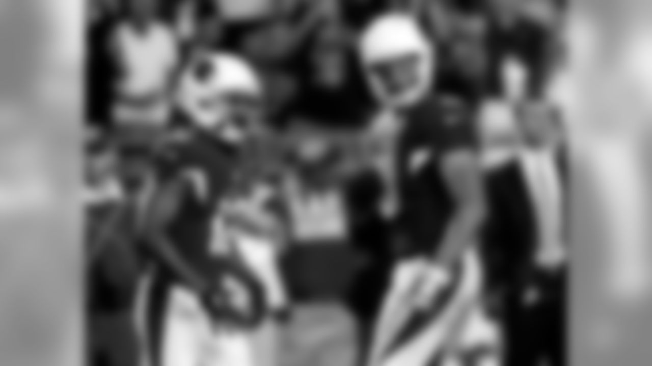 WR John Brown (left) and WR Larry Fitzgerald (right)