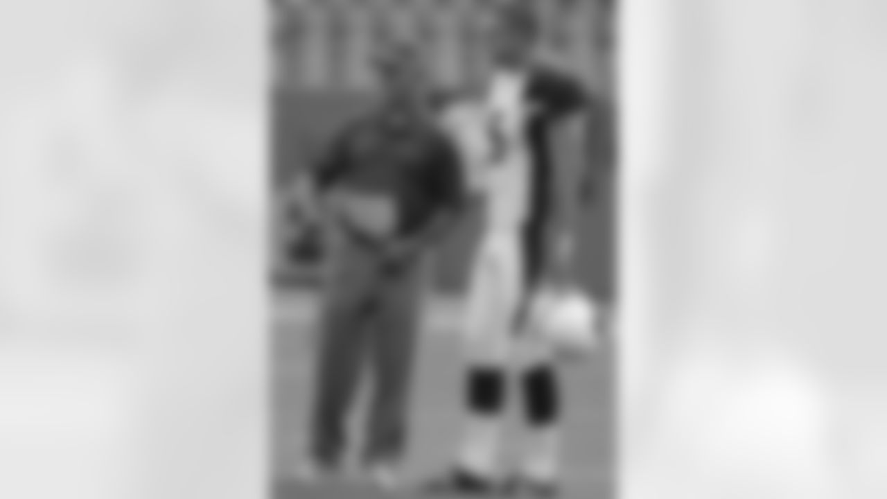 Coach Kevin Spencer and Mike Barr