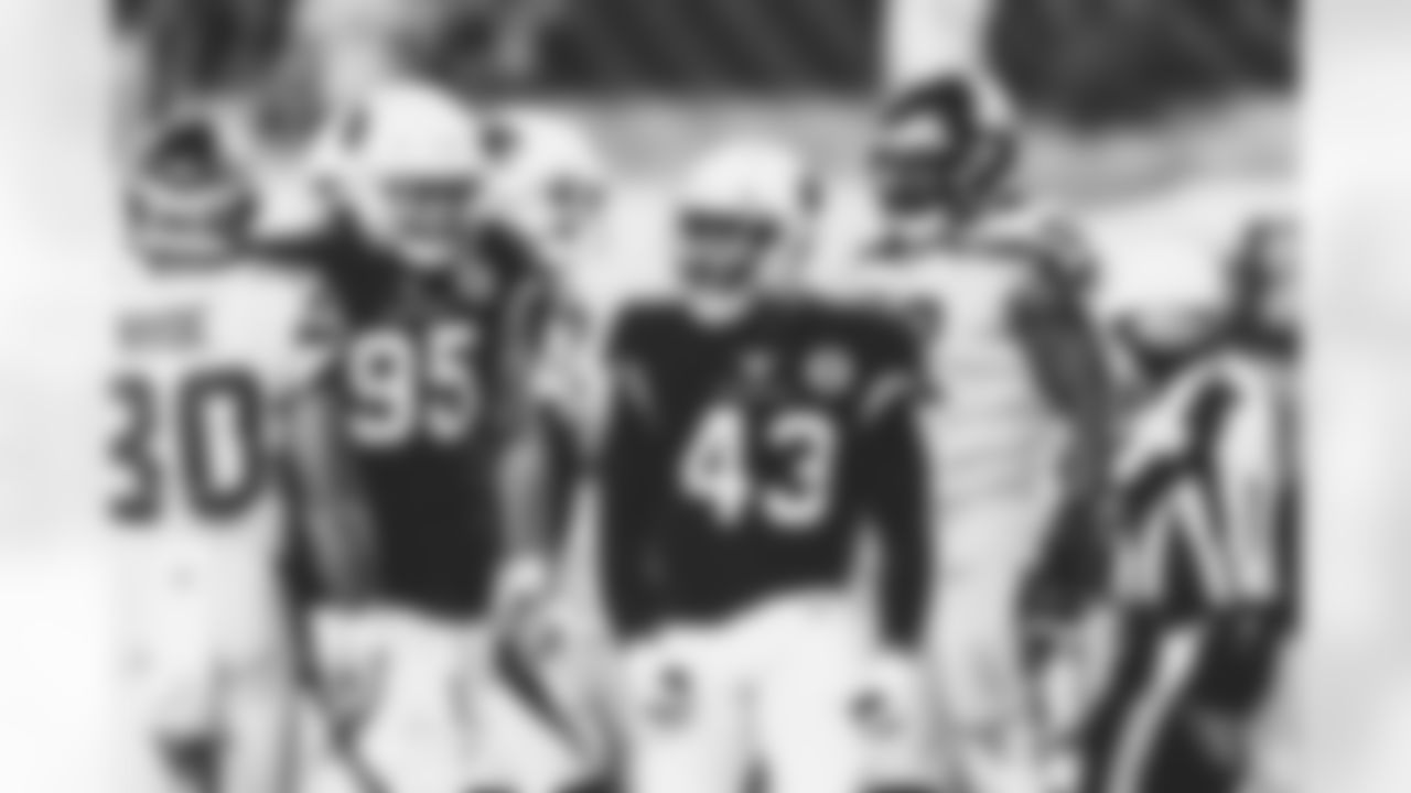 Images of outside linebacker Haason Reddick from throughout the 2020 season.